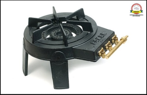 Taboret gazowy, kuchnia, palnik gazowy żeliwny 3-zawory 03200  Eskot Krakow_1