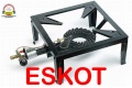 Taboret gazowy, na gaz ziemny z zapalarką i termoparą +ATEST 4P-01PZ  Eskot Krakow_2